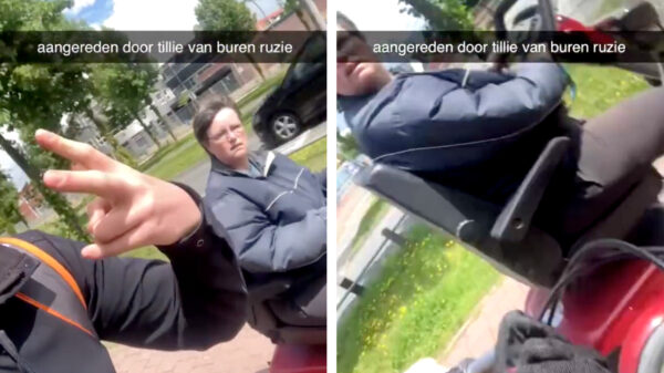 Aangereden worden door pannenkoeken-Tilly uit de Rijdende Rechter
