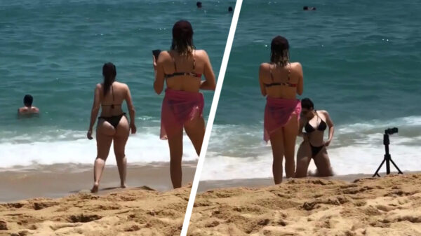 Influenster heeft moeite om de perfecte vakantiefoto aan zee te schieten