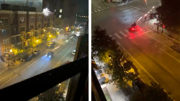 Goedemorgen: heb je ook wel eens op deze manier vuurwerk afgestoken?