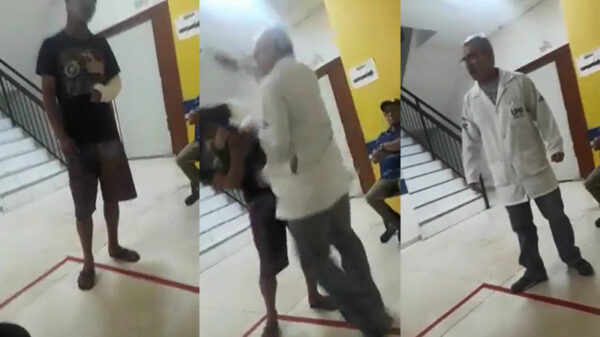 Patiënt: ik heb water in m'n oor. Dokter: geen probleem!