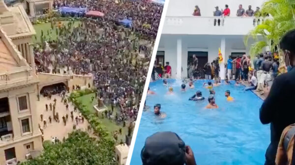 President Sri Lanka treedt af na bestorming van presidentieel secretariaat