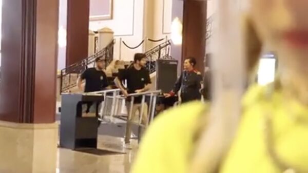 Sociaal experiment: "met een ladder onder je arm kom je overal gratis binnen!"