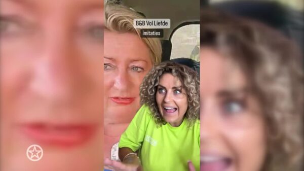 Iris Rulkens imiteert B&B Vol Liefde deelnemers
