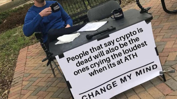 Gewoon weer een nieuwe lading hilarische cryptomemes om deze donderdag door te komen