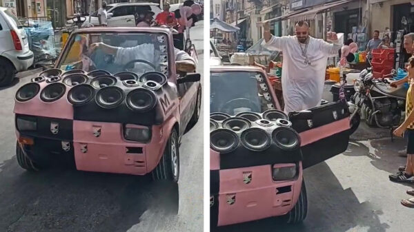 Met dit geluidssysteem horen de buren je wel aankomen