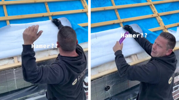 Hey Henk, geef me die hamer eens effe aan