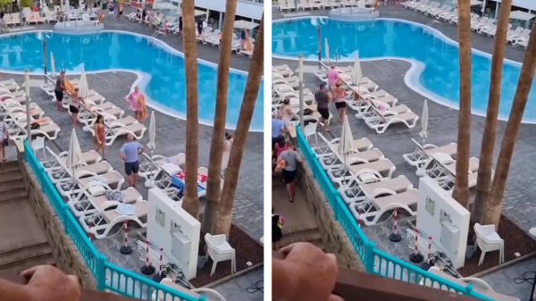 De bedjesrace bij het hotelzwembad blijft een supersneu fenomeen