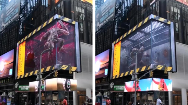 Supervet 3D-billboard voor nieuwe Resident Evil-serie is supervet