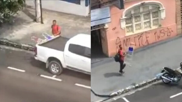 Betrapte ladderdief kiest toch eieren voor zijn geld