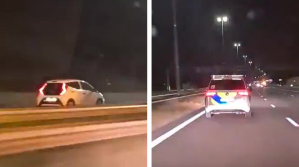 Spookrijdende mafklapper racet met 130 km/u over de A58 bij Roosendaal