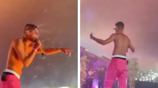 Ook Bilal Wahib maakte afgelopen weekend kennis met de bierdouche