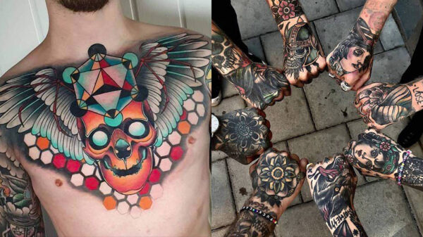 Liefhebbers van tatoeages komen weer volledig aan hun trekken (124)