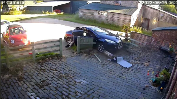 Enthousiaste auto heeft er net iets teveel zin in