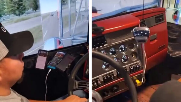 Deze sim-trucker heeft gegarandeerd een brutere setup dan jij