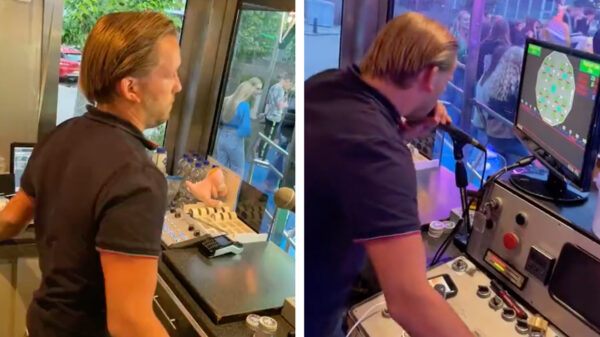 Deze kermismedewerker was eigenlijk liever een dj geweest