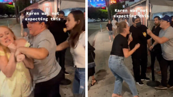 Lastige Karens worden door deze uitsmijter keurig de tent uitgebonjourd