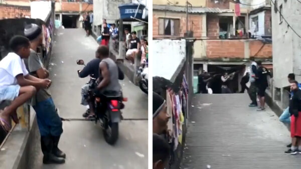 Ondertussen op een standaard dinsdagmiddag in het altijd lastige Brazilië