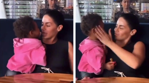 Ex-vriendin van rapper Boef Selma Omari "slaat" kind, al haar volgers over de zeik