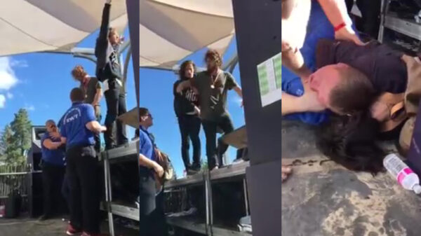 DJ-duo Hippie Sabotage weigert van podium te gaan en valt security aan