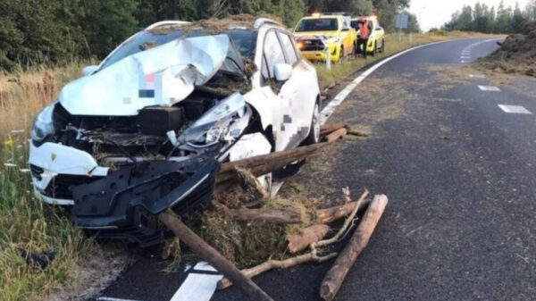 Complotgekkies trappen vol in hoax over gecrashte auto tijdens boerenprotest op de A7