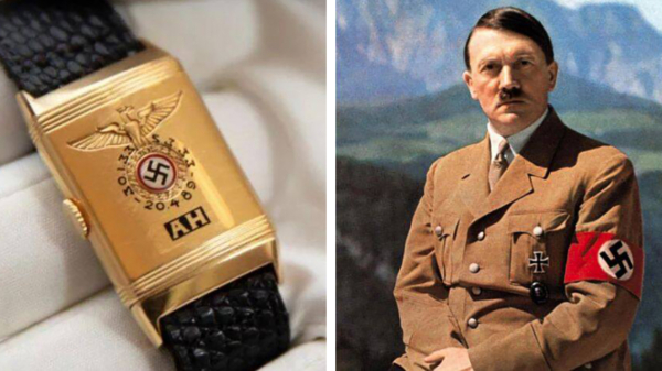 Horloge van Adolf Hitler is voor een 'schrale' 1,1 miljoen dollar geveild