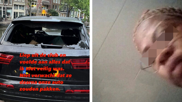 Auto van Jebroer gesloopt, gestolen horloge maakt foto's van verdachte in IJmuiden
