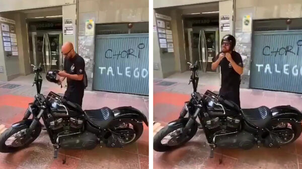 Zo gast, gave fiets heb je daar hoor