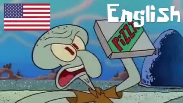 Spongebob klinkt in een heleboel verschillende talen behoorlijk bizar