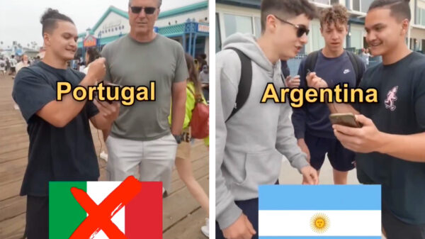 Dit laat duidelijk het verschil tussen Amerikanen en Europeanen zien