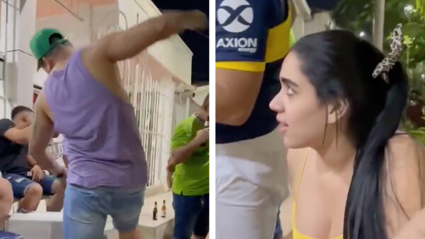 Man heeft dorst en doet zijn ding, vrouw krijgt syntax error