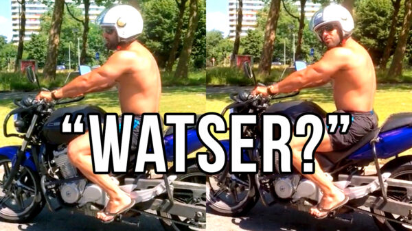 Als je op een zomerse dag ineens je rijinstructeur in zijn vrije tijd tegenkomt