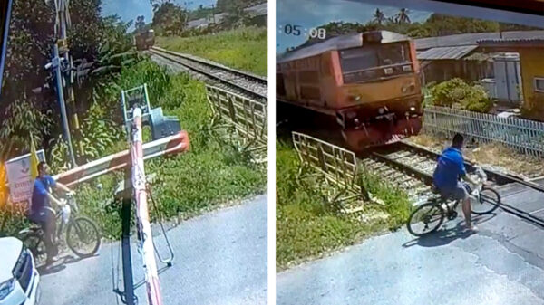 Een spoorwegovergang is de laatste plek waar je ongeduldig moet zijn