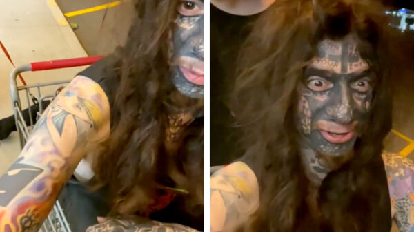 Eerste vakantiebeelden van Arif die met zijn vriendin boodschappen doet