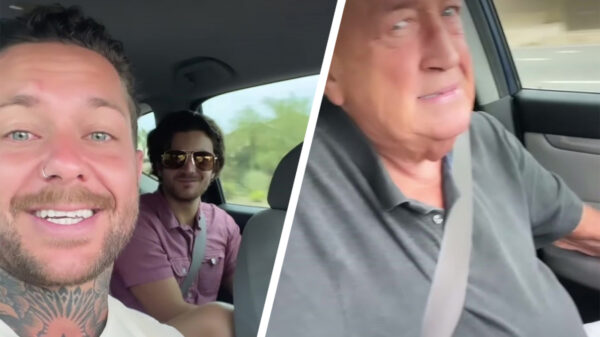 Chauffeurtje laat trots en in volle glorie zijn Ubertattoo zien