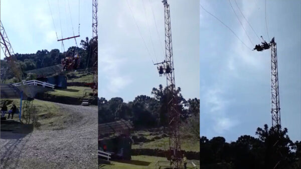 Veiligheidskabels van een attractie in een Braziliaans pretpark laten het afweten tijdens vlucht
