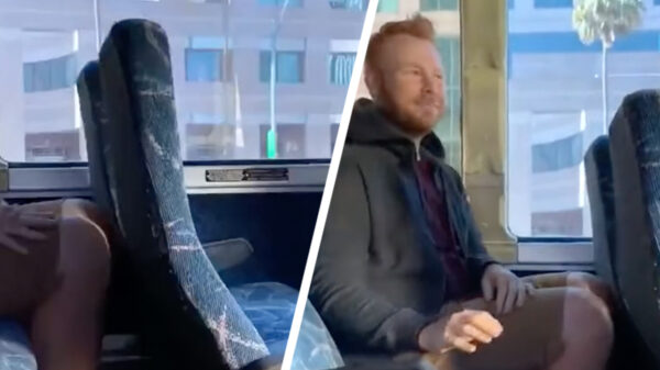 Protip: zo houd je de stoel naast je in het openbaar vervoer altijd vrij