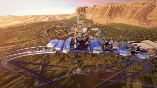 Six Flags Saoedi-Arabië heeft plannen voor de langste, snelste en hoogste achtbaan ter wereld