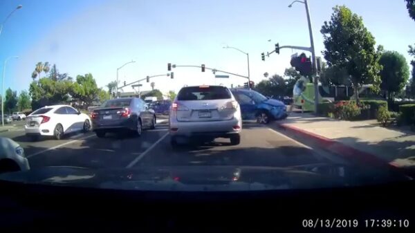 Bestuurder heeft hekel aan rood verkeerslicht