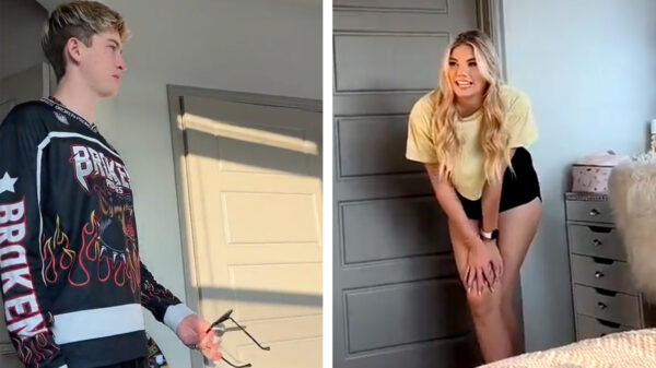 Deze jongeman krijgt vandaag een gratis lesje vrouwelijke anatomie