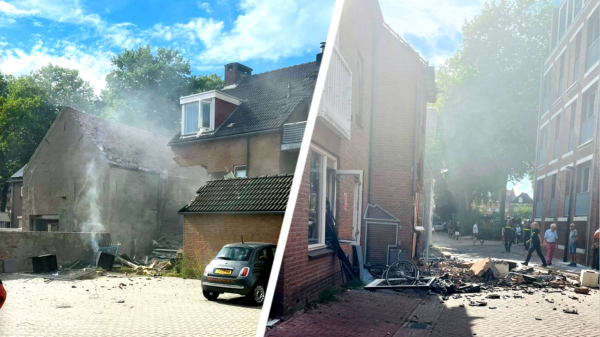 Gasexplosie in een appartement in Zutphen: veel hulpdiensten onderweg