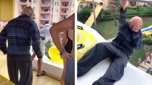 Met je opa een dagje naar het zwembad zorgt voor hartverzakkingen