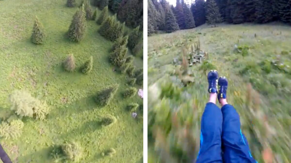 Ook deze laagvlieger gaat vandaag voor een nieuw 'diepterecord'