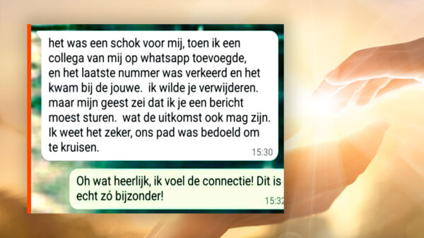Geest van WhatsApp-oplichter vertelde dat hij een bericht moest sturen