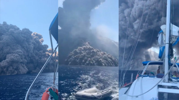 Gas erop om aswolk voor te blijven na uitbarsting van vulkaan Stromboli