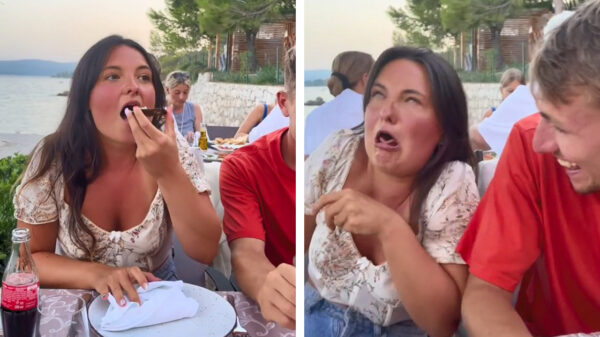 Mel eet voor het eerst en waarschijnlijk het laatst een oester