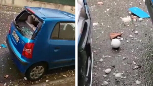 Meer beelden van de extreme hagelbuien die Spanje terroriseerden