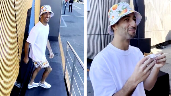 Daniel Ricciardo is terug op Zandvoort en geniet van een vers stroopwafeltje