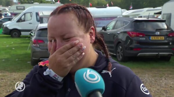 Opsporing verzocht: vrouw zoekt stem, verloren op de Verstappencamping in Spa