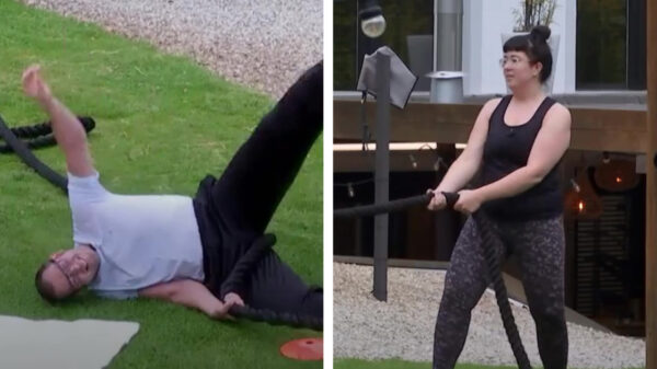 Keihard voor schut: patser denkt wel even van zijn LLDL-date te winnen met touwtrekken