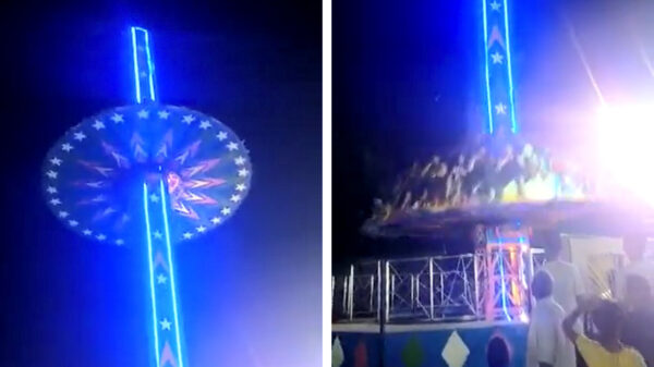 Meerdere mensen gewond geraakt nadat kermisattractie in India neerstort